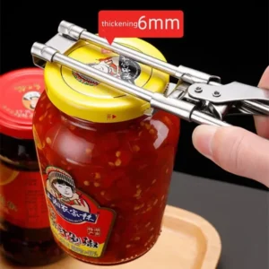 Stainless steel Adjustable multifunction bottle cap opener