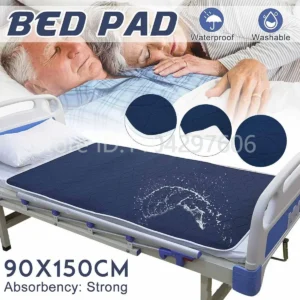 Incontinence Pad Bed Protector - Waterproof Washable Mattress